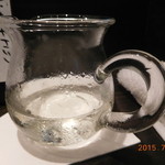 うおのそら - ハーフは小さなピッチャーです（量はもっとちゃんと入っていますよ）