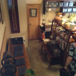 珈琲美美 - 階段から撮影