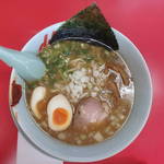 山岡家 - プレミアム醤油豚骨味玉乗せ