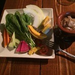 蔵 六三三〇 - 旬の野菜のバーニャカウダー（前菜二皿目）