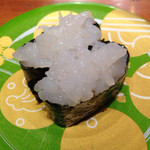 もりもり寿し - 富山産しろ海老 二貫 ６００円