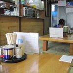 みんみんラーメン - 食堂っぽい・・・渋すぎる