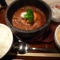 北新地 すがはら - 煮込みハンバーグ