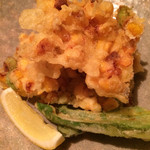 中島康三郎商店 - トウモロコシと枝豆のかき揚げ