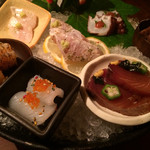 中島康三郎商店 - 刺身盛り合わせ