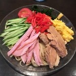 麺屋ダダダ - 冷し中華醤油味：大盛り