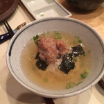 天ぷら　酒菜　醍醐 - 締めの鯛茶ずけ！ 旨いよ^ ^