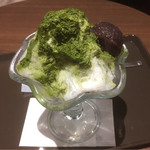 サンマルクカフェ&茶 - ミルクフラッペ 宇治金時