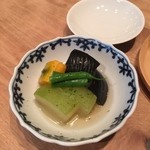 Dassaibanijuusan - 季節野菜の炊合せ