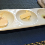 ル・モノポール - 燻製バター、無塩バター、オリーブオイル