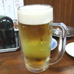 丸山ぎょうざ会館 - 生ビール 600円