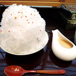 ぎおん 徳屋 - 自家製練乳金時