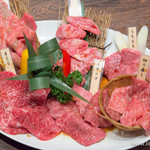 焼肉 房家 - 房家6種盛り【2015年7月】