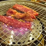 焼肉 七つ星 - ガス式の七輪