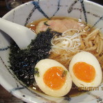 ヒラマ - H27.07.11夜『ラーメン』+味玉