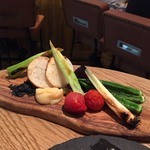 ヴィア ビア オオサカ - 500度の釜で炊きあげる本日の旬野菜