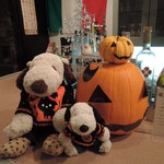 bistro D - 店内はハロウィンのディスプレーが。