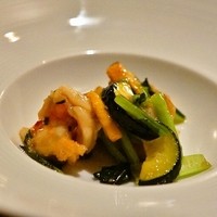 南青山エッセンス - 2015.7 海老と夏野菜 しそ風味炒め