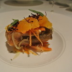 リストランテ カノフィーロ - ホッケのエスカベーチェとオレンジ