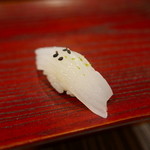 鮨匠 のむら - アオリイカ（2日寝かせた）