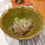 鮨匠 のむら - 静岡のところてん。血糖値が上がるのを防ぐ効果もあるそう