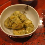 草喰 なかひがし - 新じゃがの木の芽和え