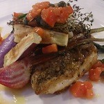 トラットリア スペランツァ エッセ - 2015年7月真鯛のロースト