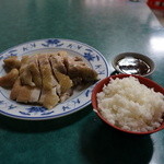 福昌餐廳 - 料理写真:20150702 白斬雞 白飯