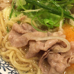 丸源ラーメン - 熟成醤油野菜肉そば(¥780)