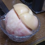 いろは 西仲店 - 桃シャーベット