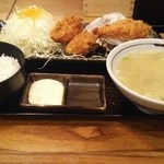 北海道厚岸 - カキフライ定食♪