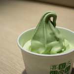 喜久水庵 - 料理写真:抹茶ソフトクリーム