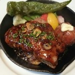 土佐バル - お肉コース  豚肩肉のポワレ