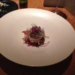 Point - アコウのポアレ玉ねぎコンソメ