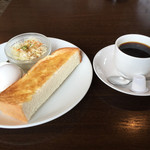cafe　箜羅 - ブレンドコーヒー360円とAセット