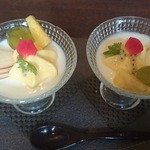 CUISINE China 凛 - デザートの杏仁豆腐