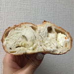 テコナ　ベーグルワークス - (むぎゅ)甘夏ピールクリームチーズ 280円