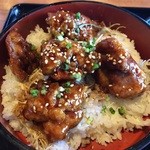 エビス - 2015年7月 からあげ丼ランチ 390円