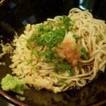 喜作 - 冷たいお蕎麦、ぶっかけですね・・