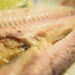 楽座 - イワシの身・・・美味い。