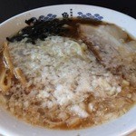 魚の尾 - 背脂煮干中華そば　750円