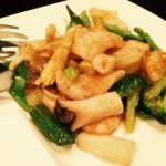 中国菜 秀 - （2015.3）海の幸のサテソース炒め