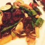 中国菜 秀 - （2015.3）牛肉のオイスターソース炒め