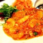 中国菜 秀 - (2015.7)えびのチリソース煮