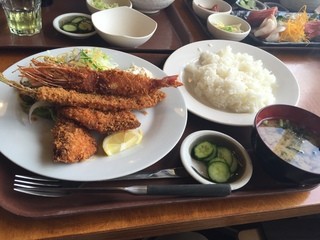 三崎食堂 - 海鮮ミックスフライ定食