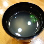 天寿し - お吸い物