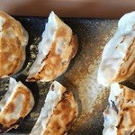 花丸 - 餃子はジューシー♪