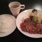 アメリカンクラブハウス　ハイダディ！ - ポークソテーのランチ