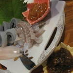 和食美酒 ほり米 - 2015年7月　刺身盛り合わせ