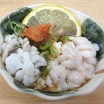 正宗屋 - 鱧肝ポン酢360円